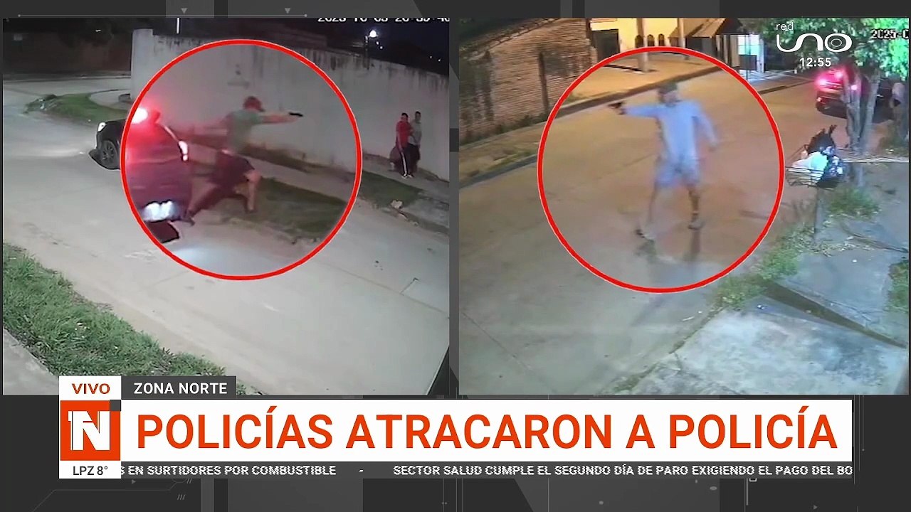 POLICÍAS ATRACARON A POLICÍA