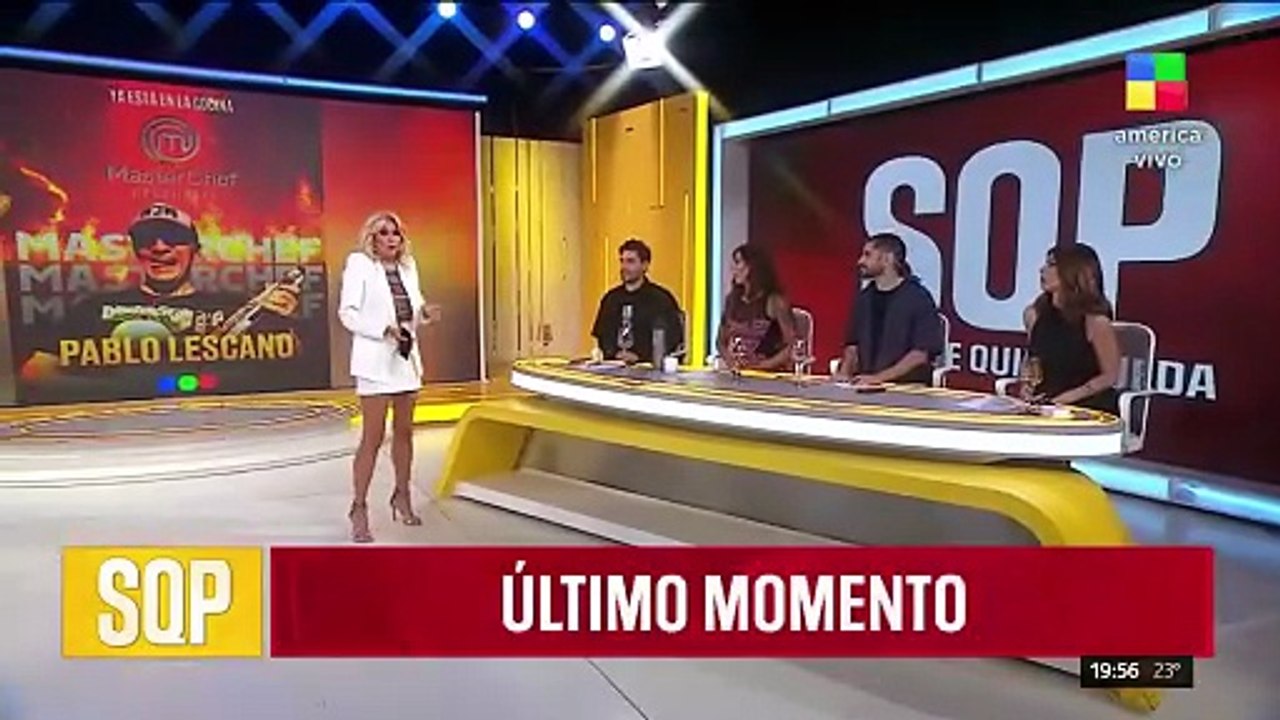 Pablito Lescano abandona MasterChef en su primer día