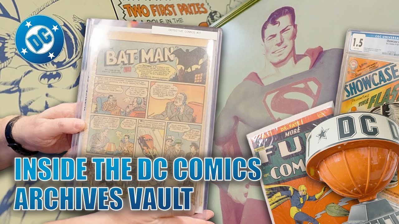 DC Comics Archives Vault - Los archivos originales de los cómics de DC