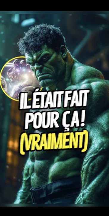 Marvel avait tout prévu pour Hulk ? #marvel #brucebanner #hulk #mcu #snap