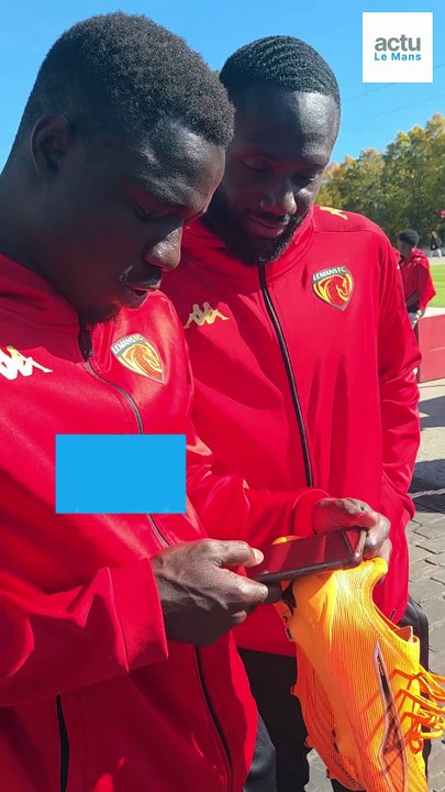 Deux joueurs du Mans FC découvrent leurs notes sur FC 26