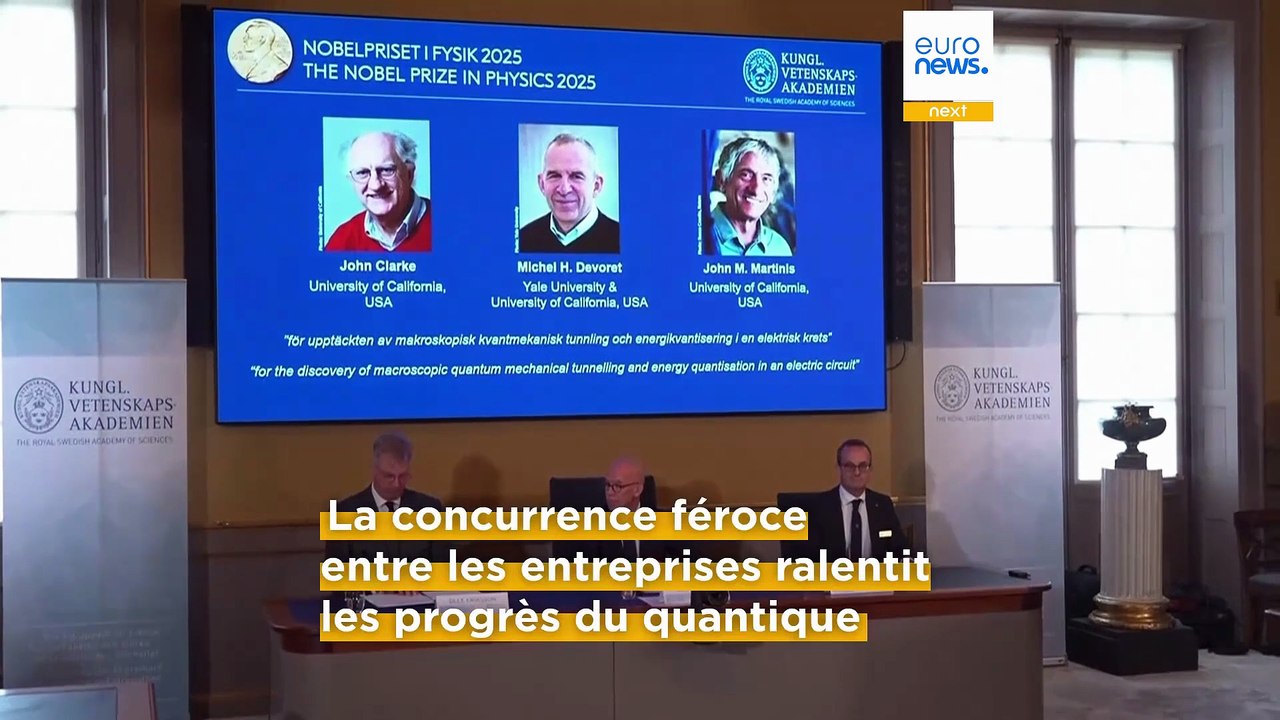 "La nouvelle génération fera de la révolution quantique une réalité", affirme le prix Nobel de physique John Martinis
