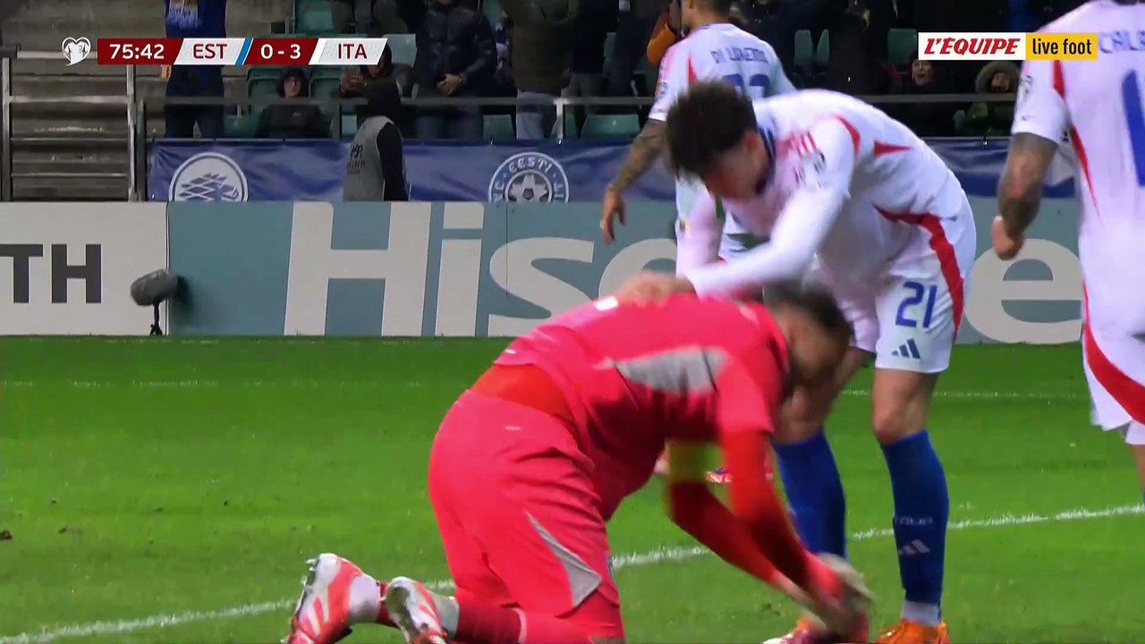 La terrible boulette de Gianluigi Donnarumma avec l'Italie - Foot - Qualif. Coupe du monde