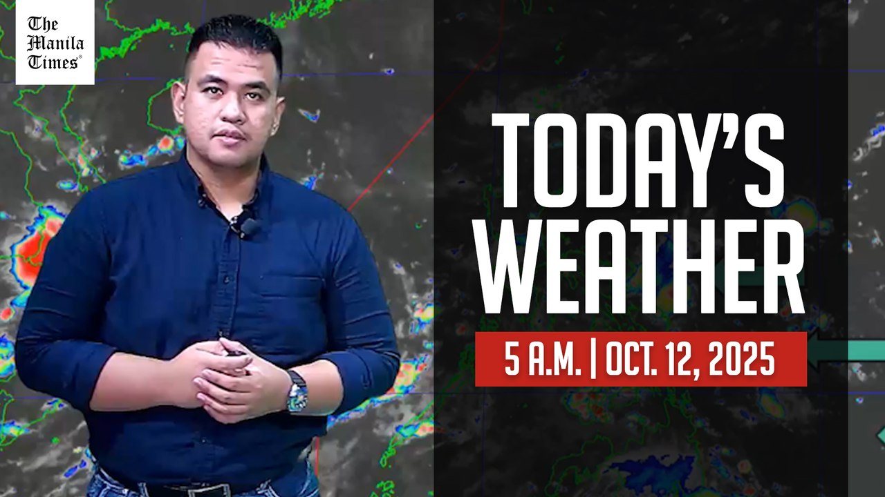 Today's Weather, 5 A.M. | Oct. 12, 2025