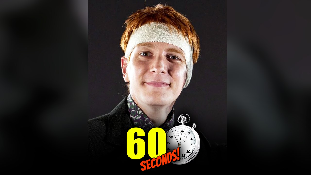 GEORGE WEASLEY en 1 MINUTE !