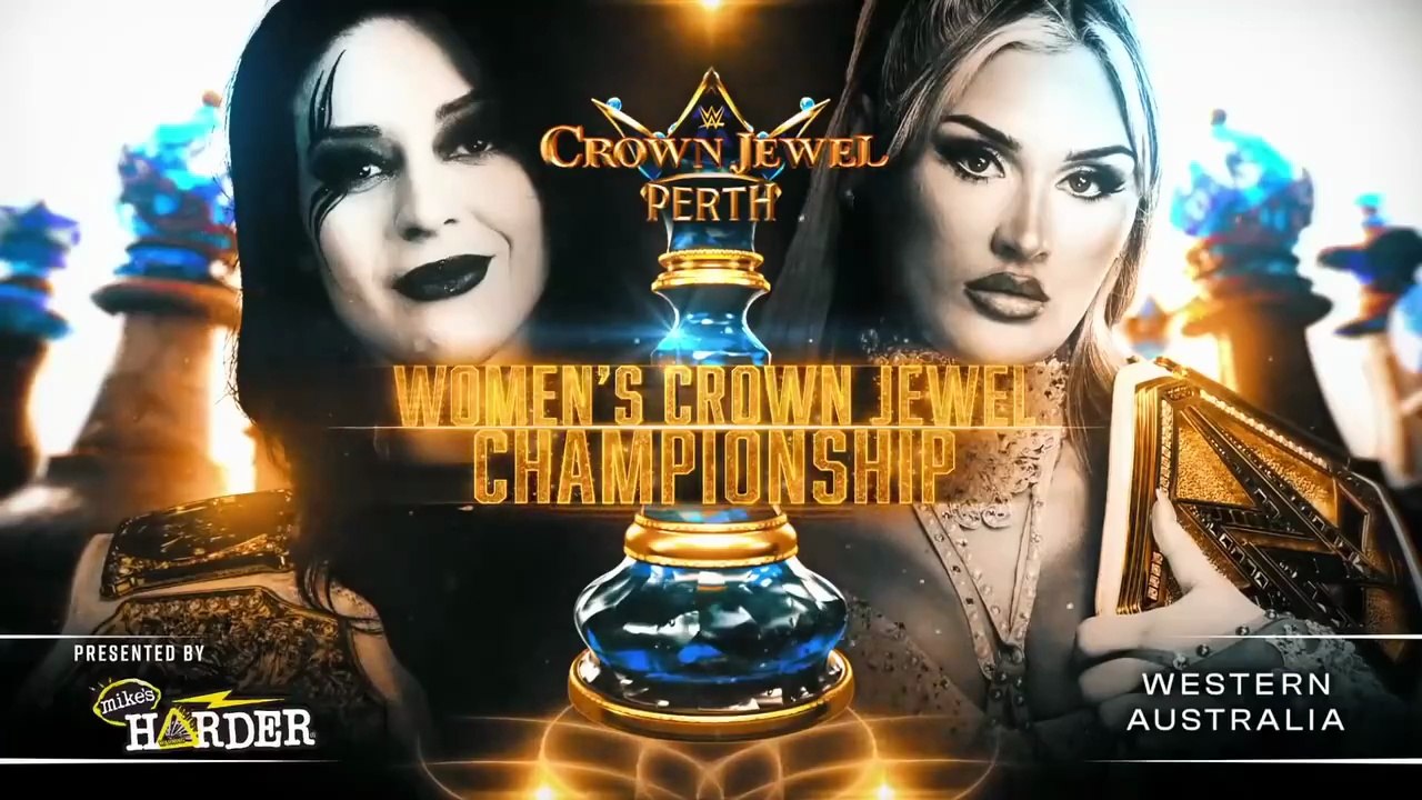 WWE Crown Jewel _ Oct 11, 2025 - Stephanie Vaquer Vs Tiffany Stratton _ Women's Crown Jewel Championship Match