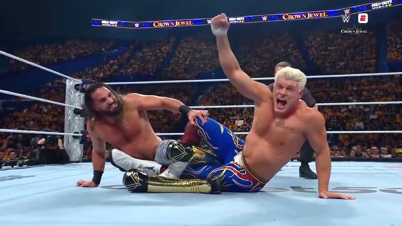 WWE Crown Jewel _ Oct 11, 2025 - Cody Rhodes Vs Seth Rollins _ Men's Crown Jewel Championship Match
