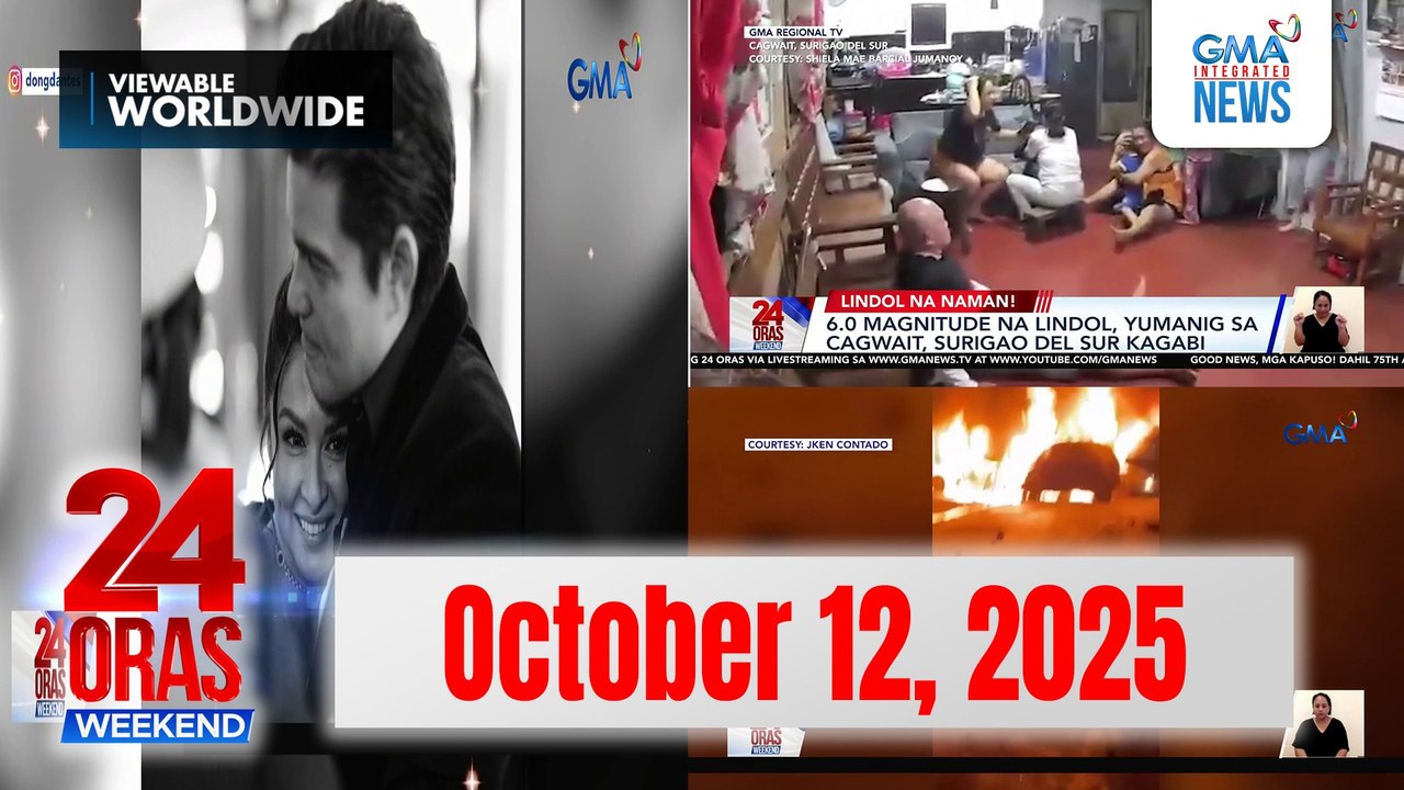 24 Oras Weekend Express: October 12, 2025 [HD]