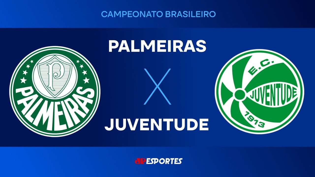 Palmeiras 4 x 1 Juventude - 11/10/2025 - Brasileirão