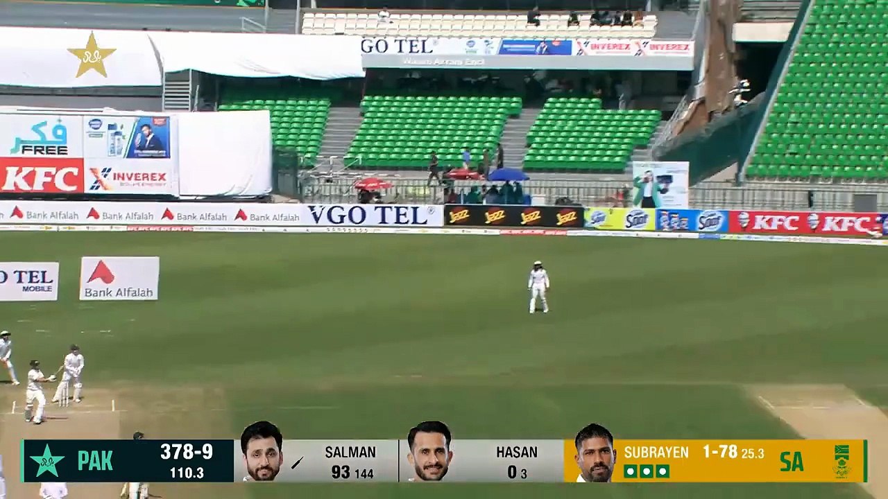 Pakistan vs South Africa Highlights - 1st Test Day 2 2025
