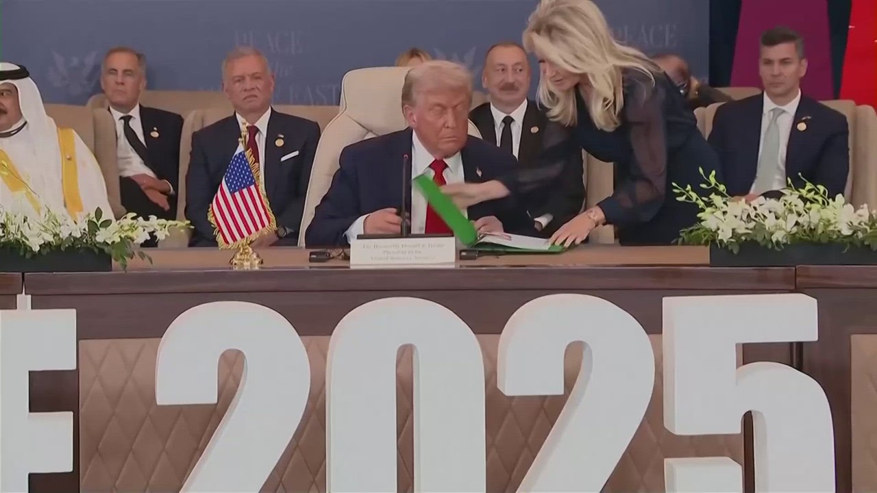 Trump, Qatar, Egypt, and Turkey Leaders Sign Historic Gaza Peace Deal