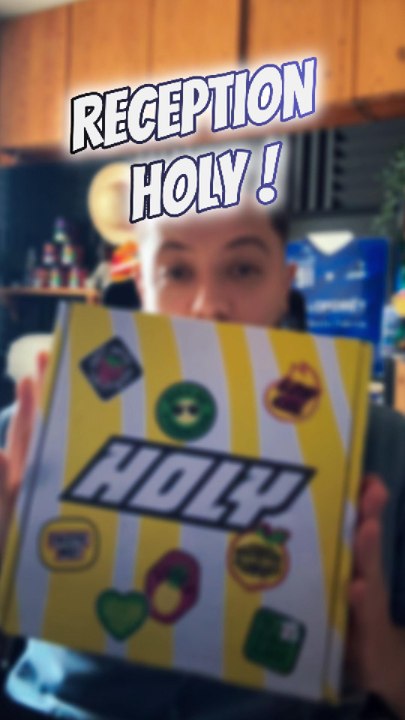 Reception Holy ! 📦🥤#Exclu #Holy #Colis