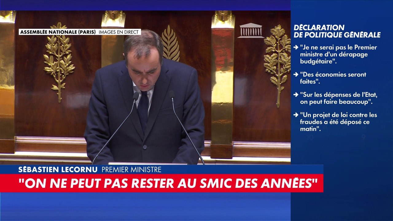 Sébastien Lecornu : «J’ai proposé un gouvernement d’objectifs»