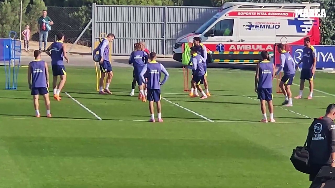 Sorloth, ya con el Atlético