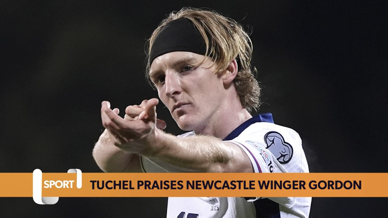 “A very good performance!” | Thomas Tuchel on Anthony Gordon | Newcastle United & England