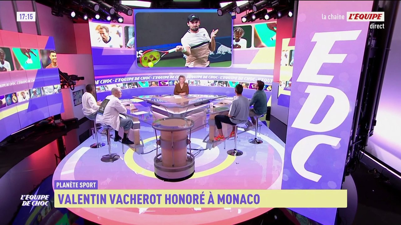 Valentin Vacherot honoré à Monaco - Tennis - ATP