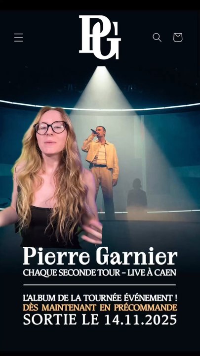 Pierre Garnier sort son album live ! 🎵🥰