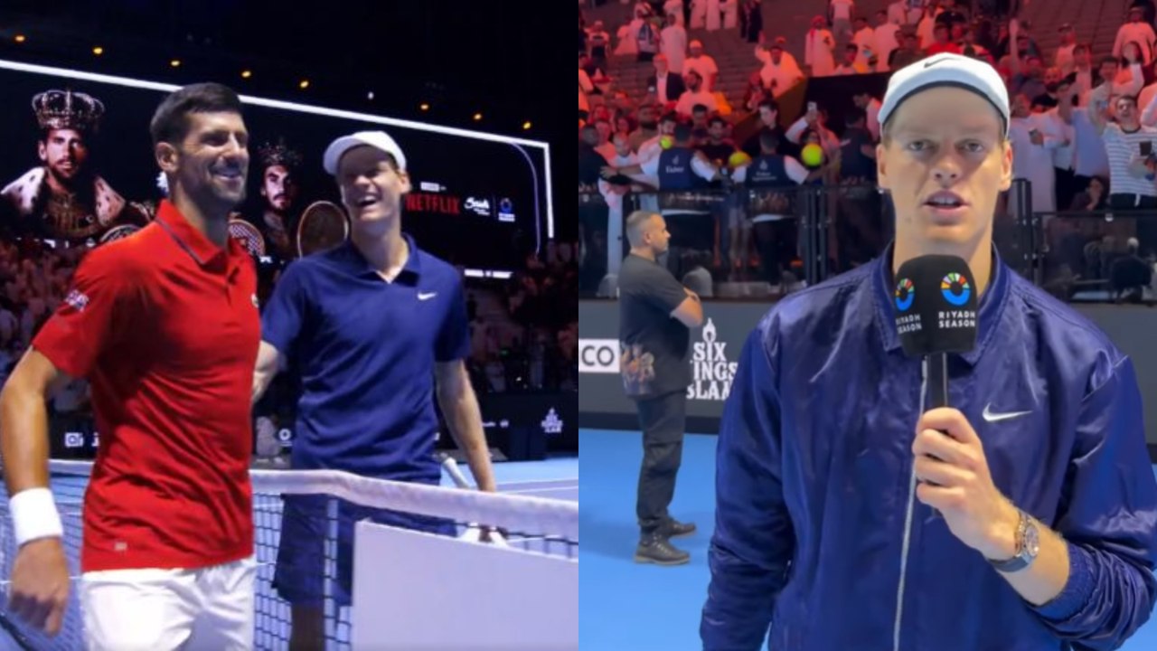 Six Kings Slam 2025 - Jannik Sinner a dominé Novak Djokovic : "C'était un honneur, Novak est une légende"