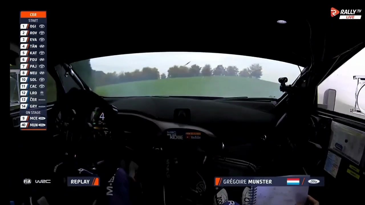 WRC CER 2025 SS9 Munster High Speed Spin