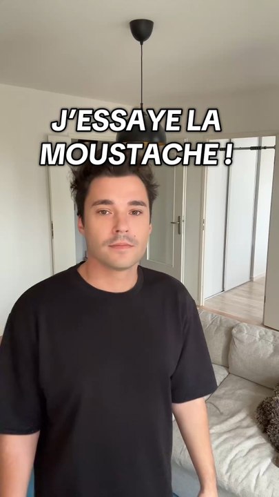 La moustache c’est oui ou c’est non ? 😅