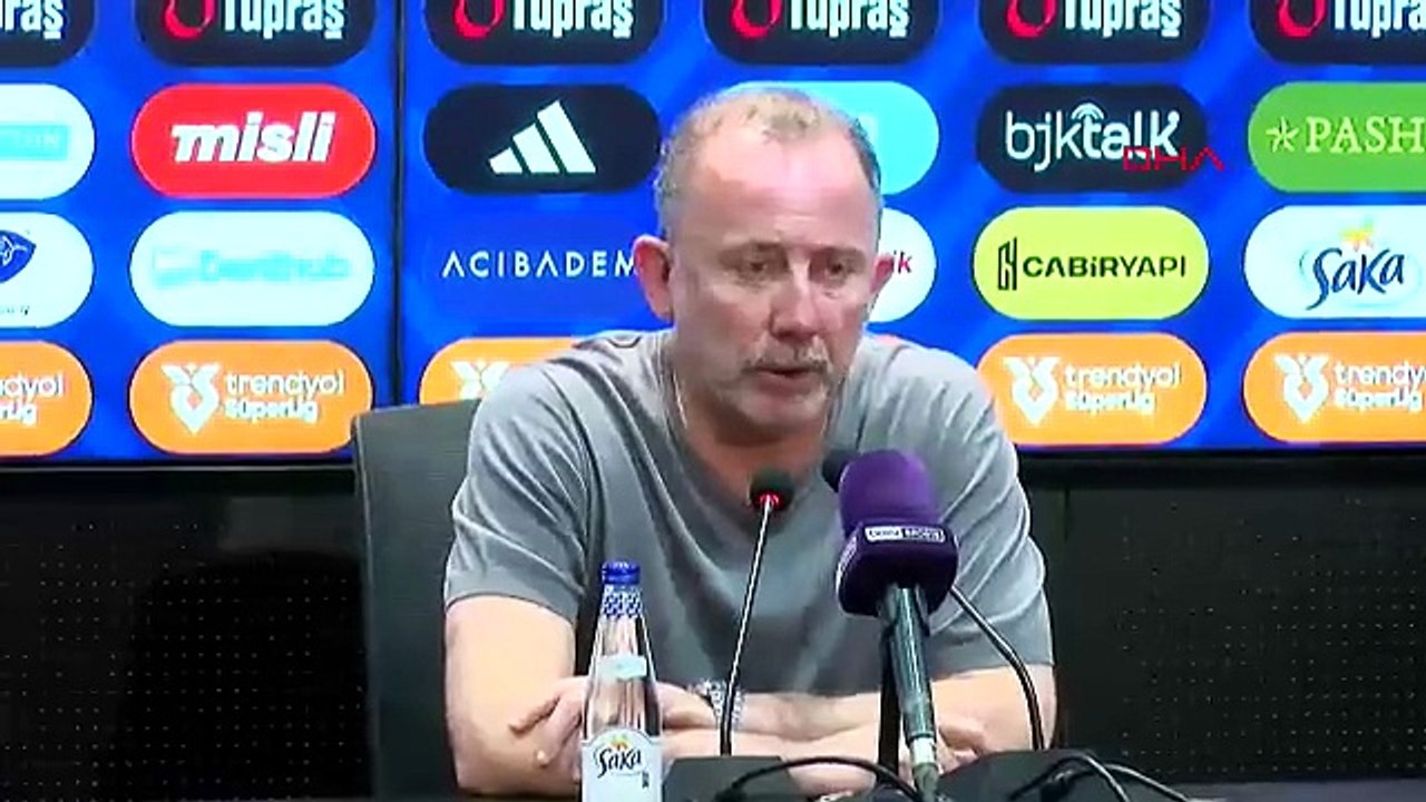 Beşiktaş, Gençlerbirliği'ne evinde yenildi... Sergen Yalçın'dan açıklama