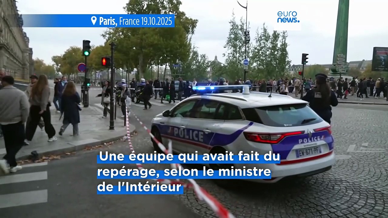 Braquage au Louvre, des bijoux de Napoléon III et de l'impératrice auraient été dérobés