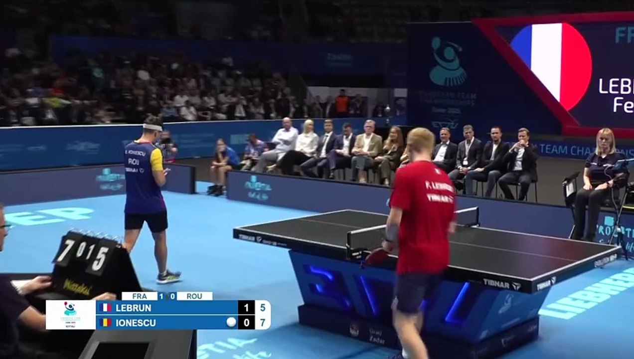 Le résumé de la finale des Championnats d'Europe par équipes - Tennis de table - Euro par équipe (H)