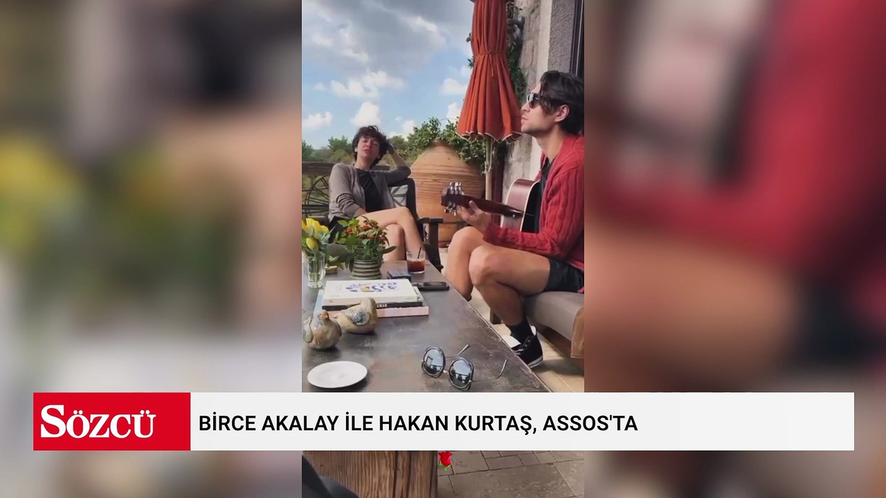 Birce Akalay ile Hakan Kurtaş, Assos'ta