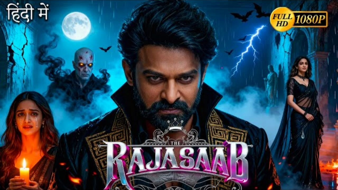 The Raja Saab Full Movie in Hindi Prabhas, Kiara Advani, Hindi Dubbed Horror Thriller Bollywood Movie Full HD Movie