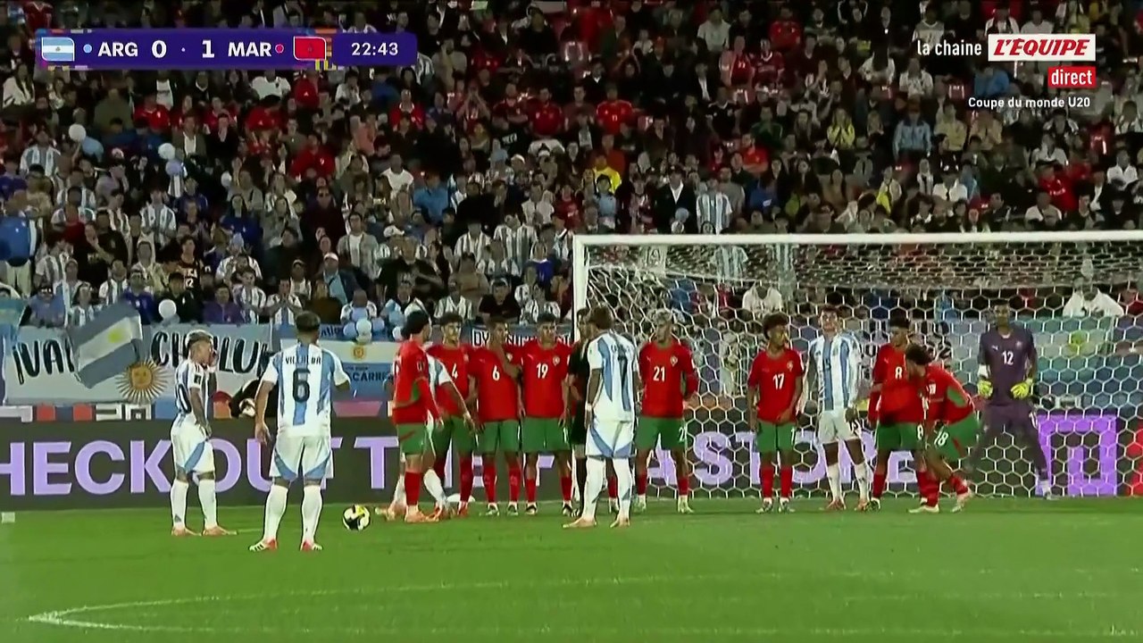 Le replay de Maroc - Argentine (MT1) - Foot - Coupe du monde U20