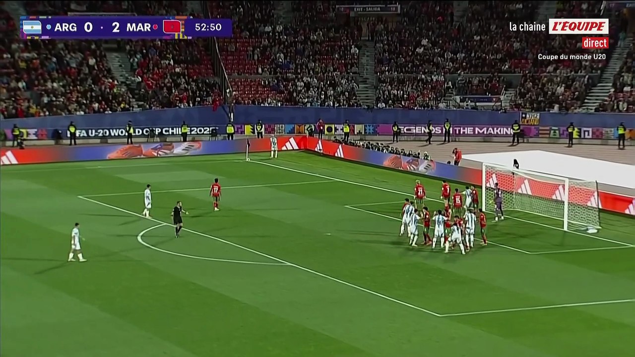 Le replay de Maroc - Argentine (MT2) - Foot - Coupe du monde U20