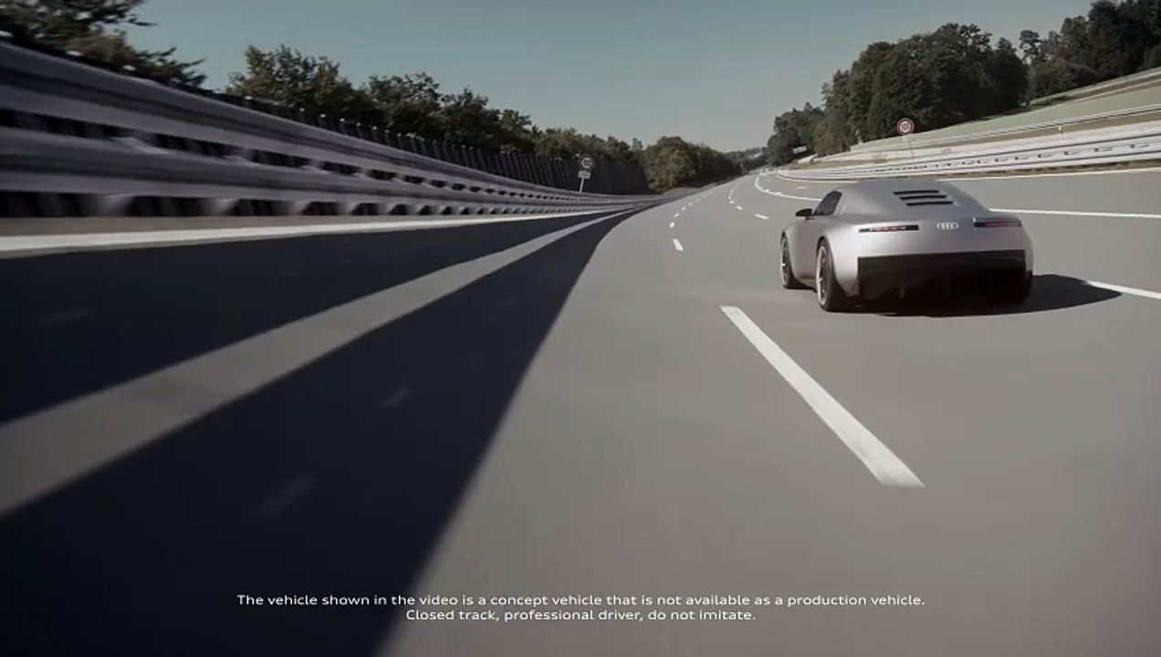 Audi Concept C, teaser dinâmico