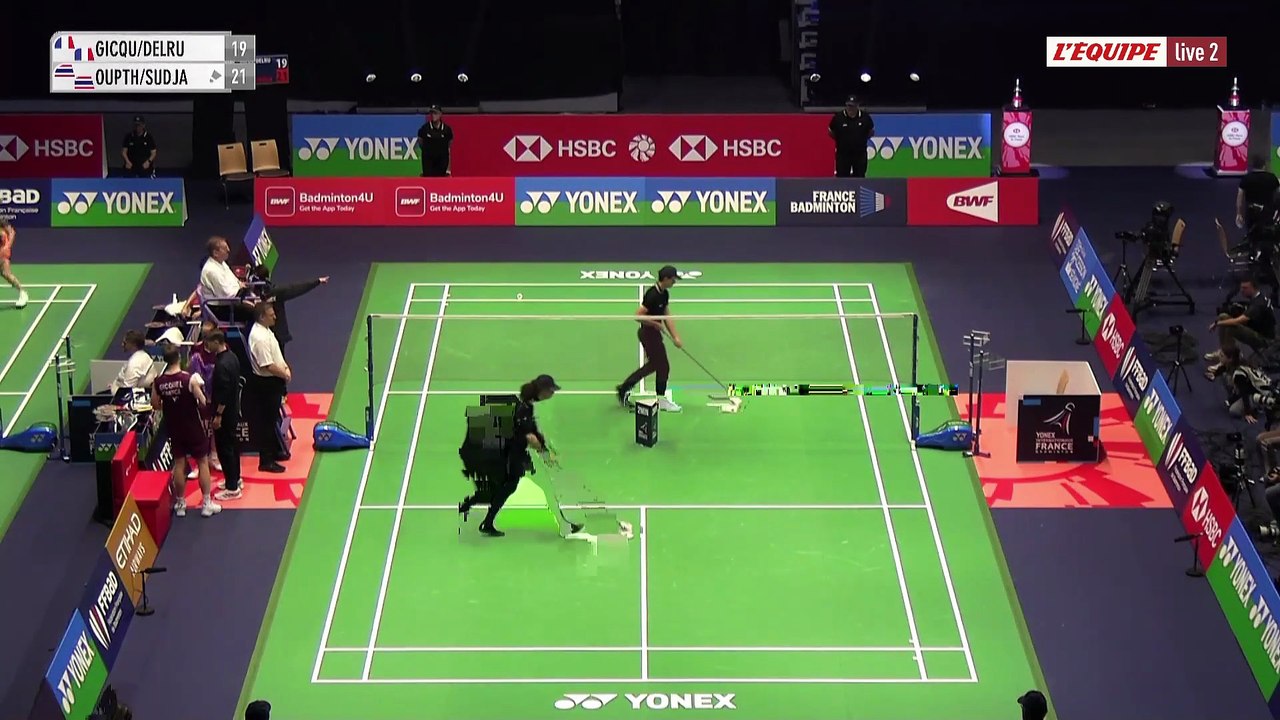 Le replay du 1er tour de Gicquel/Delrue - Badminton - Internationaux de France