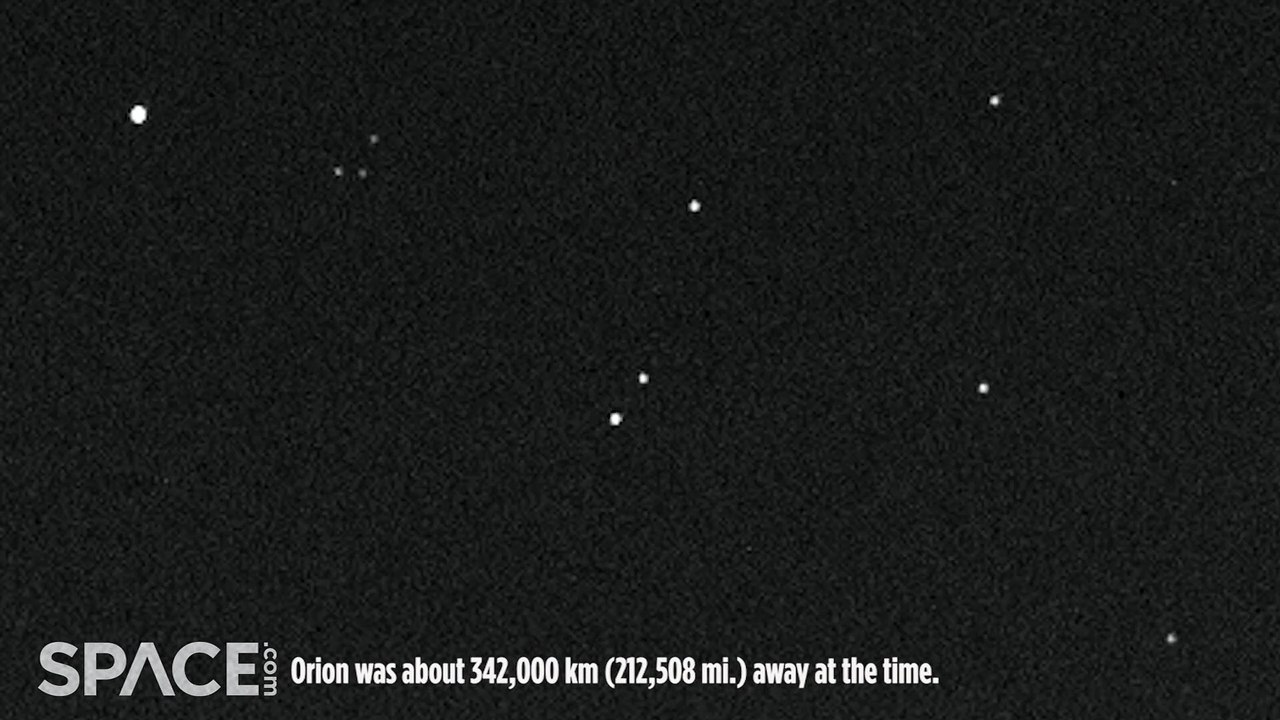 Amazing Time-Lapse Of Artemis 1 Orion Spacecraft From Ground and Space