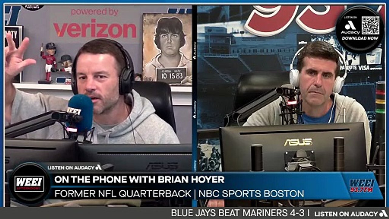 WEEI Afternoons: Brian Hoyer names his top five quarterbacks