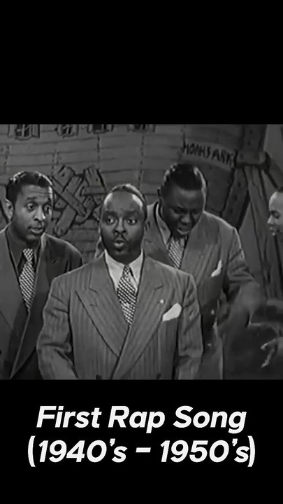 First Rap Song (1940's - 1950's)