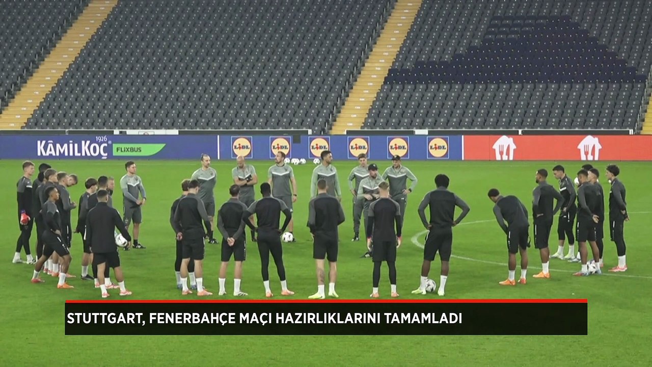 Stuttgart, Fenerbahçe maçının hazırlıklarını tamamladı