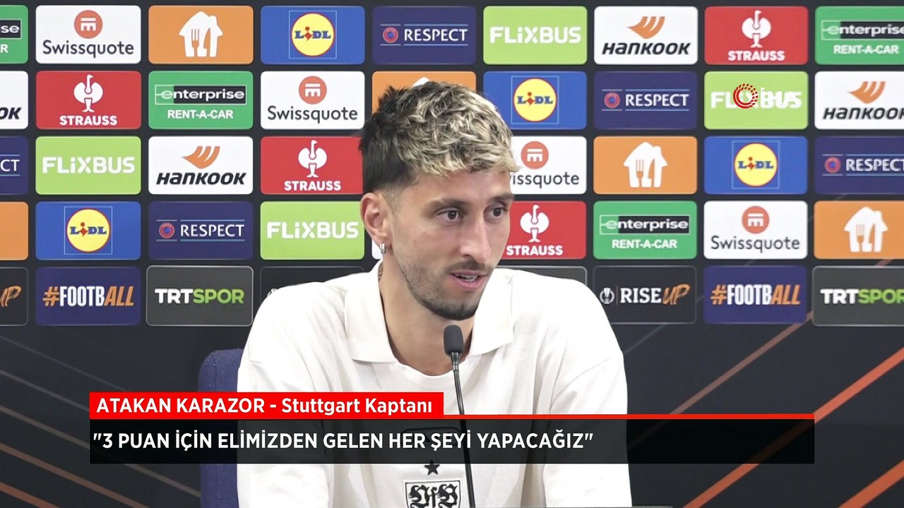 Atakan Karazor: 3 puan için elimizden gelen her şeyi yapacağız