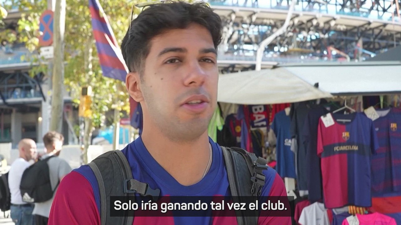 La reacción de los aficionados del Barça a la cancelación del 'Plan Miami'