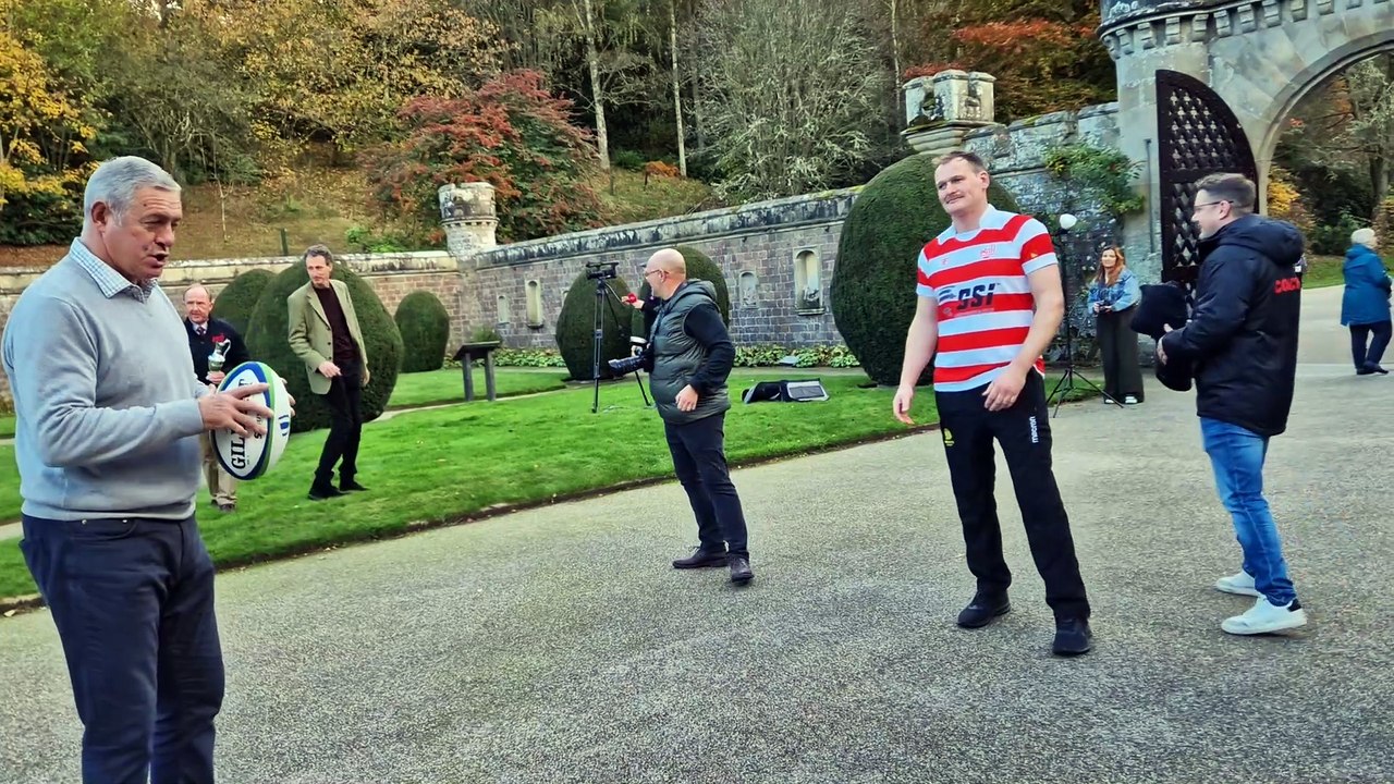 Gavin Hastings & Keith Robertson