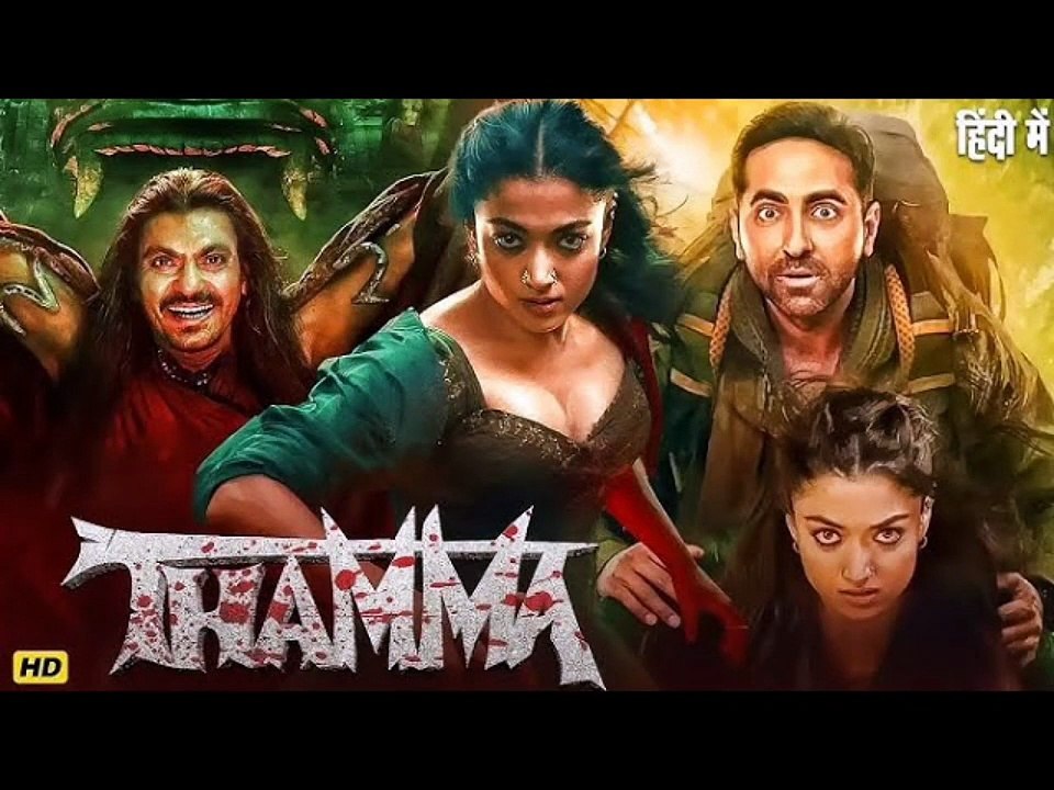Thamma Full Horror Movie | Ayushmann Khurana, Rashmika Mandanna, Nawazuddin Siddiqui | 2025 Bollywood Release