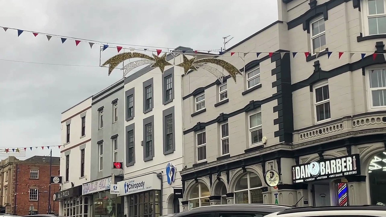 New Christmas lights installed in Stourbridge