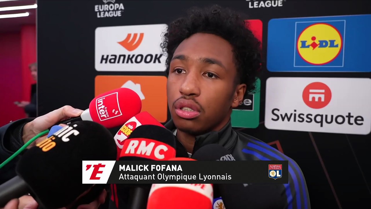 Malick Fofana : «Important de gagner» - Foot - Ligue Europa - Lyon
