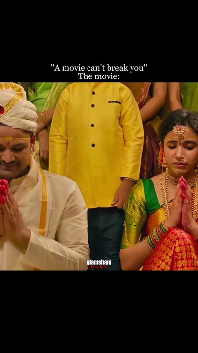 When you say “a movie can’t break me” but Ambajipetha Marriage Band takes it as a personal challenge 💔🎬  #glamsham #ambajipethamarriageband #emotionaldamage #moviemoment #cantstopcrying #hearttouching #cinemafeels  glamsham, ambajipetha marriage band, e