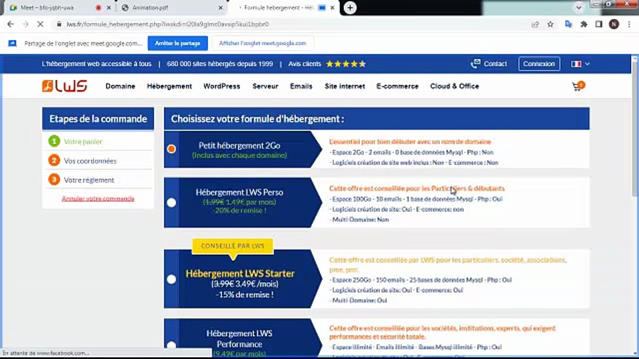 Création site web 4
