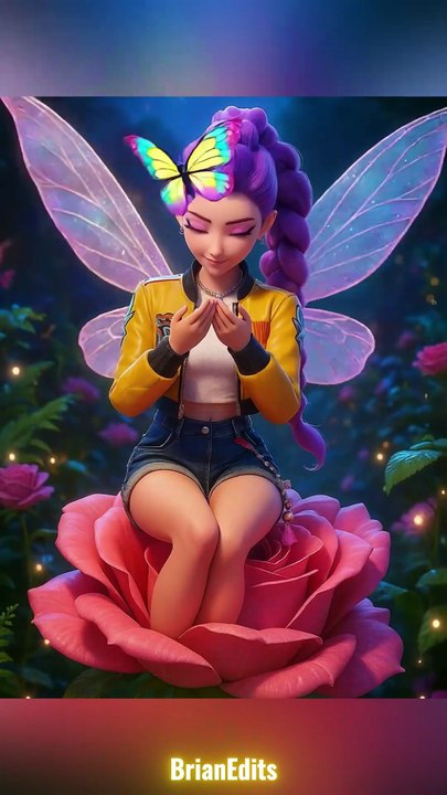 Rumi loves Jinu, KPop Demon Hunters #kpopdemonhunters #kpdh #huntrix #kpdh #rujinu