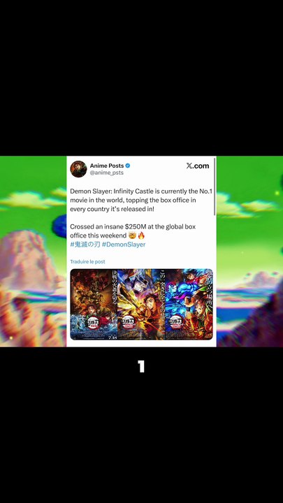 demon slayer retourne le monde  en 2025 !
