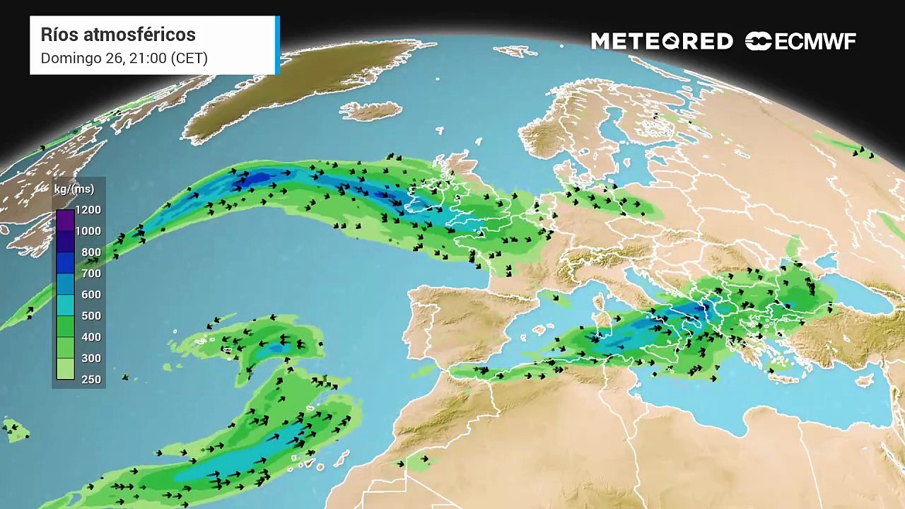 Alerta de Río de Humedad y Vientos Ábregos del Suroeste 🌬️
