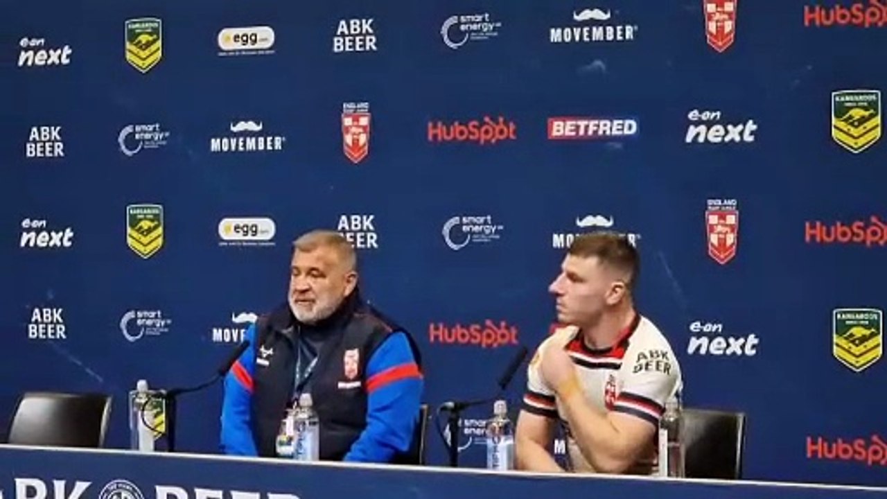 England 6, Australia: England coach Shaun Wane