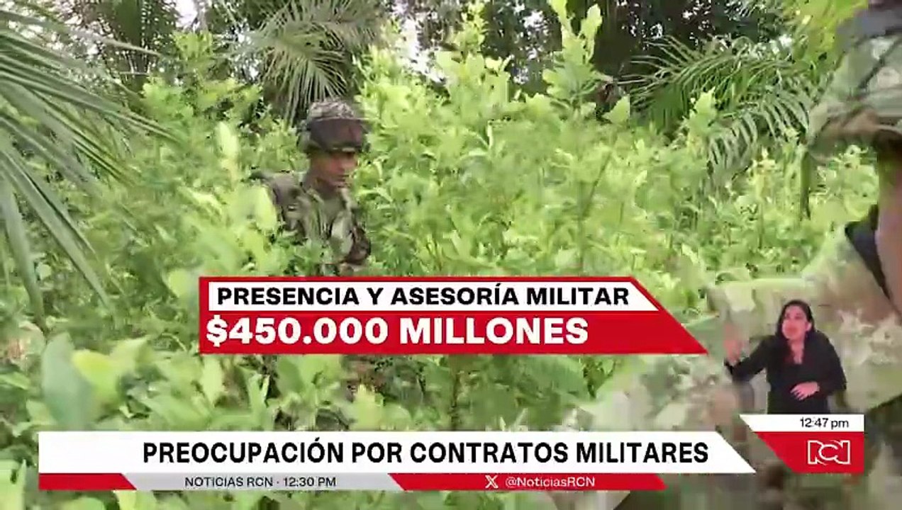 Contrato de helicópteros con Estados Unidos